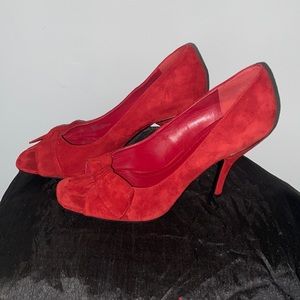 BCBG Peep Toe Heels 👠